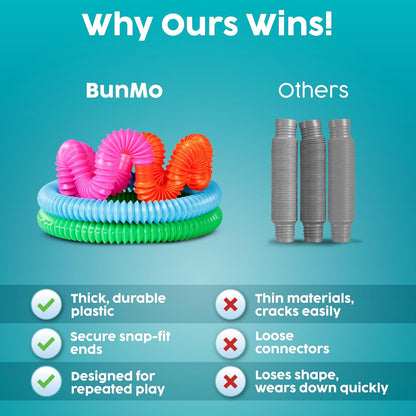 BUNMO Pop Tubes Sensory Fidget