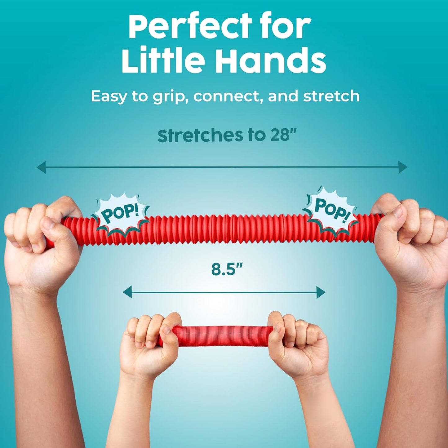 BUNMO Pop Tubes Sensory Fidget