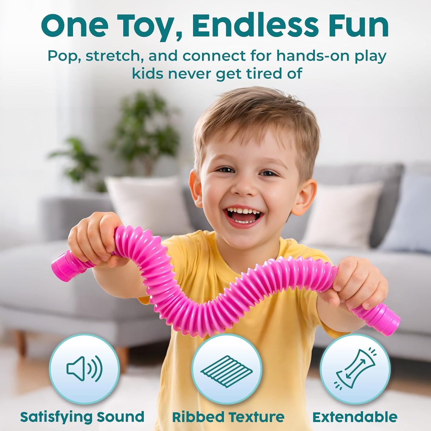 BUNMO Pop Tubes Sensory Fidget